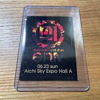 稲葉浩志　物販購入特典ステッカー7/7 大阪 B'z 稲葉浩志 購入特典 enⅣ ステッカー - メルカリ